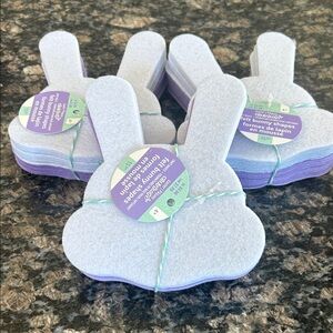 CREATOLOGY Pastel Bunny Felt Shapes for Easter Crafts
